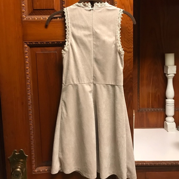 Francescas Suede Dress - Picture 2 of 3